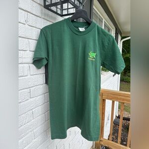 Vintage Cancun Turtle Green Graphic T-Shirt Single Stitch